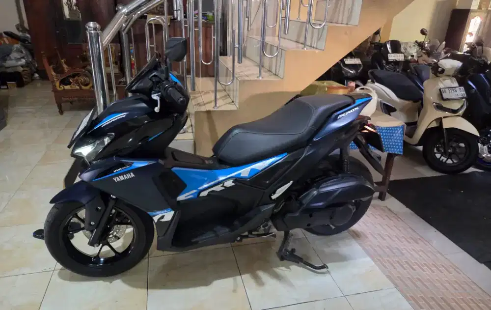 Aerox alpha 155cc abu abu biru 2025 gbm