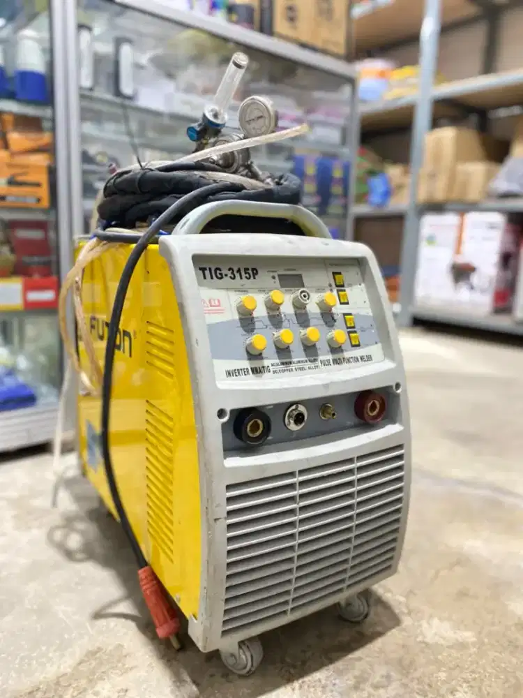 MESIN LAS BEKAS TIG AC DC BEKAS 315A FUTON 3 PHASE MESIN LAS ALUMUNIUM
