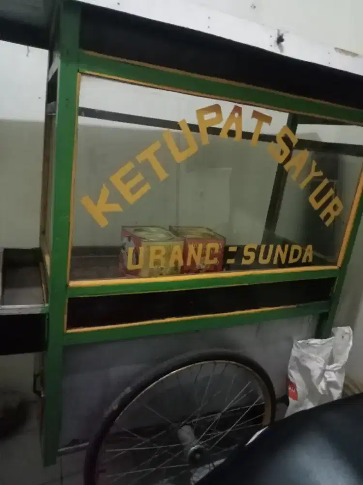 Gerobak murah tupat sayur