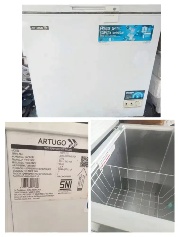 BU Freezer box merk Artugo