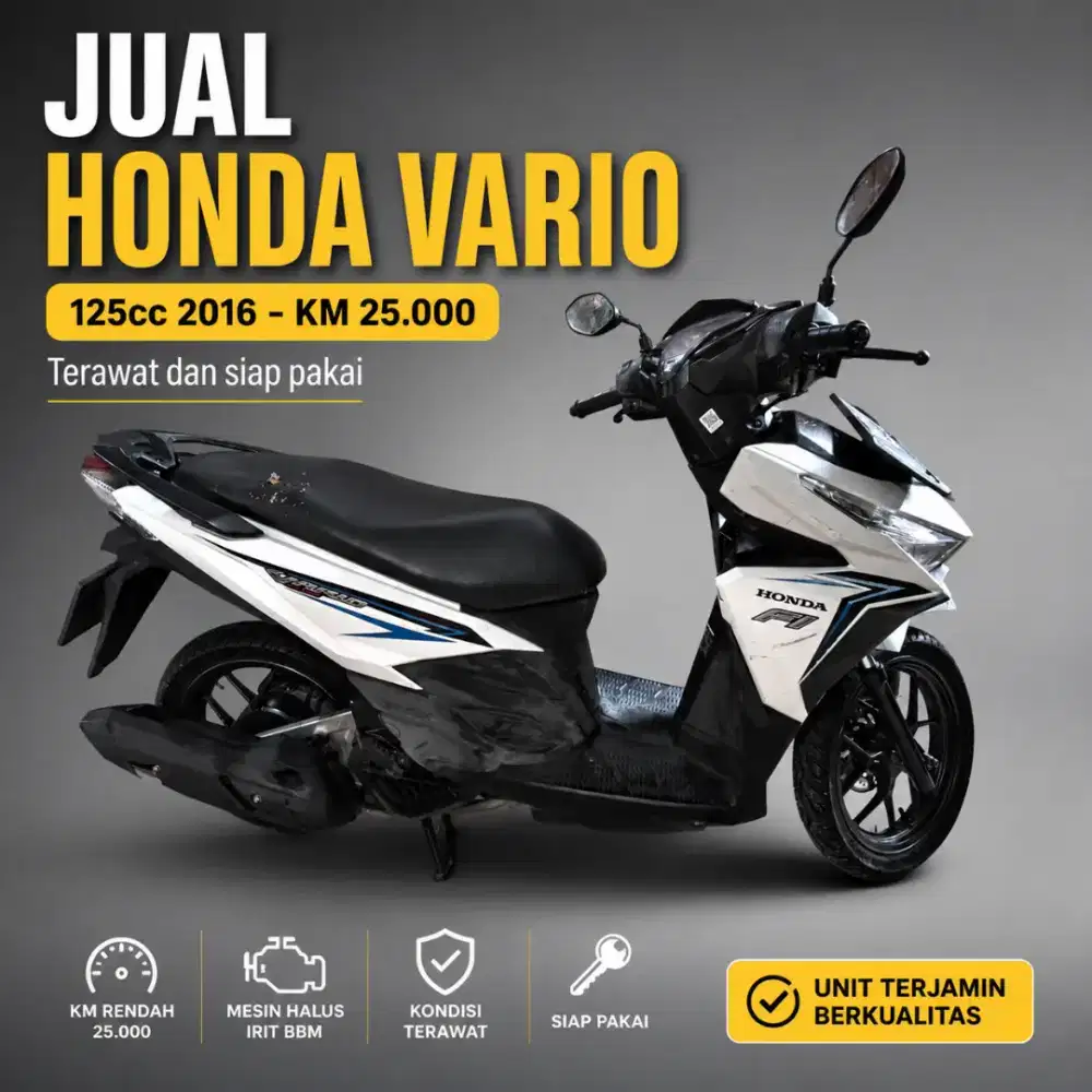 Vario 125cc Matic - KM25rb Simo Surabaya