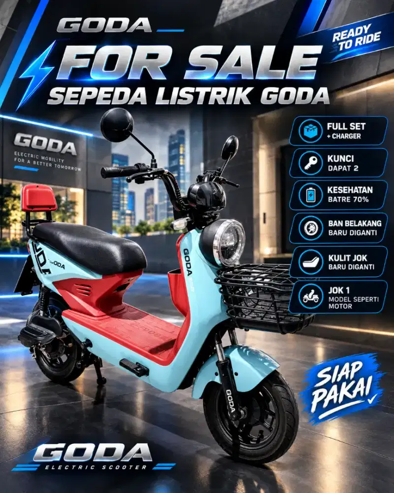 SEPEDA LISTRIK GODA