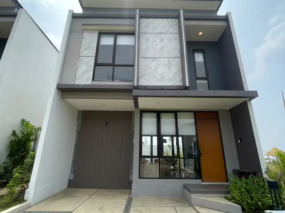 Rumah Baru Sejuk Dengan View Gunung Pancar, Spring Garden Sentul City