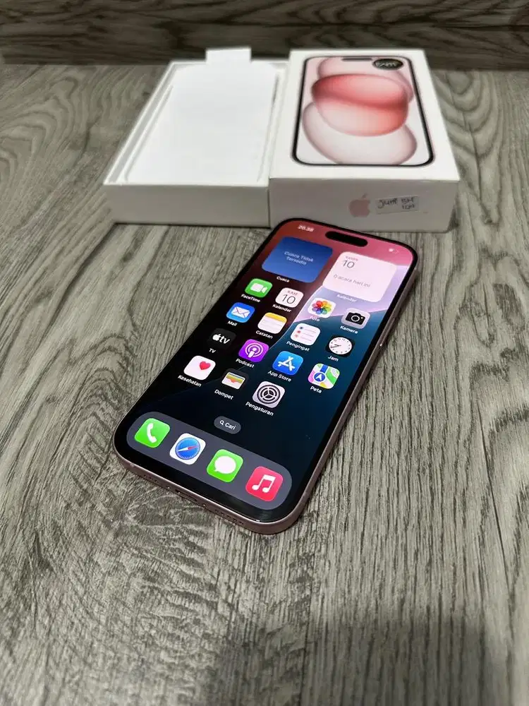 Iphone 15 256gb Pink IBOX Garansi On Maret 2027