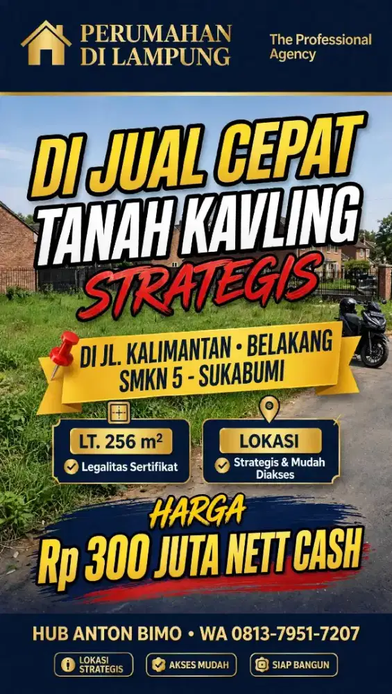 TANAH DI SUKABUMI TIRTAYASA