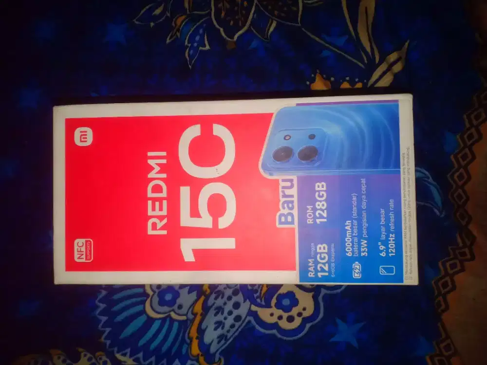 Hp redmi 15 c jual murah