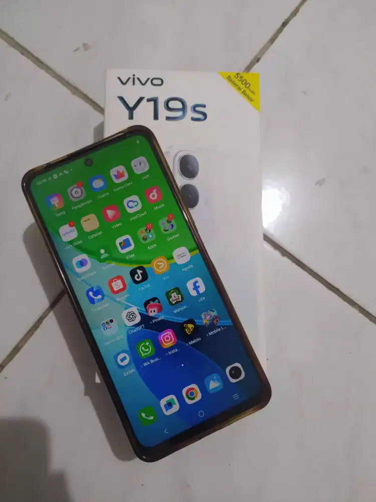 Vivo Y19S ram 4+4 / 64 fullset ori segel