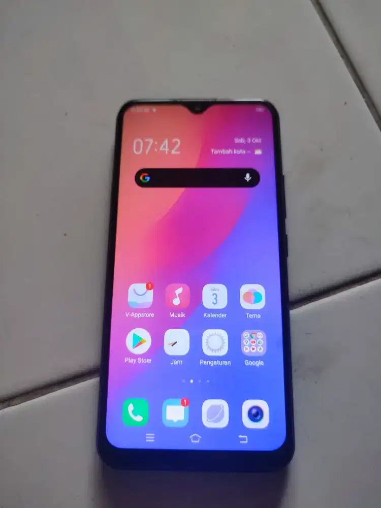 Dijual vivo Y12, ram 3/32, normal , batangan