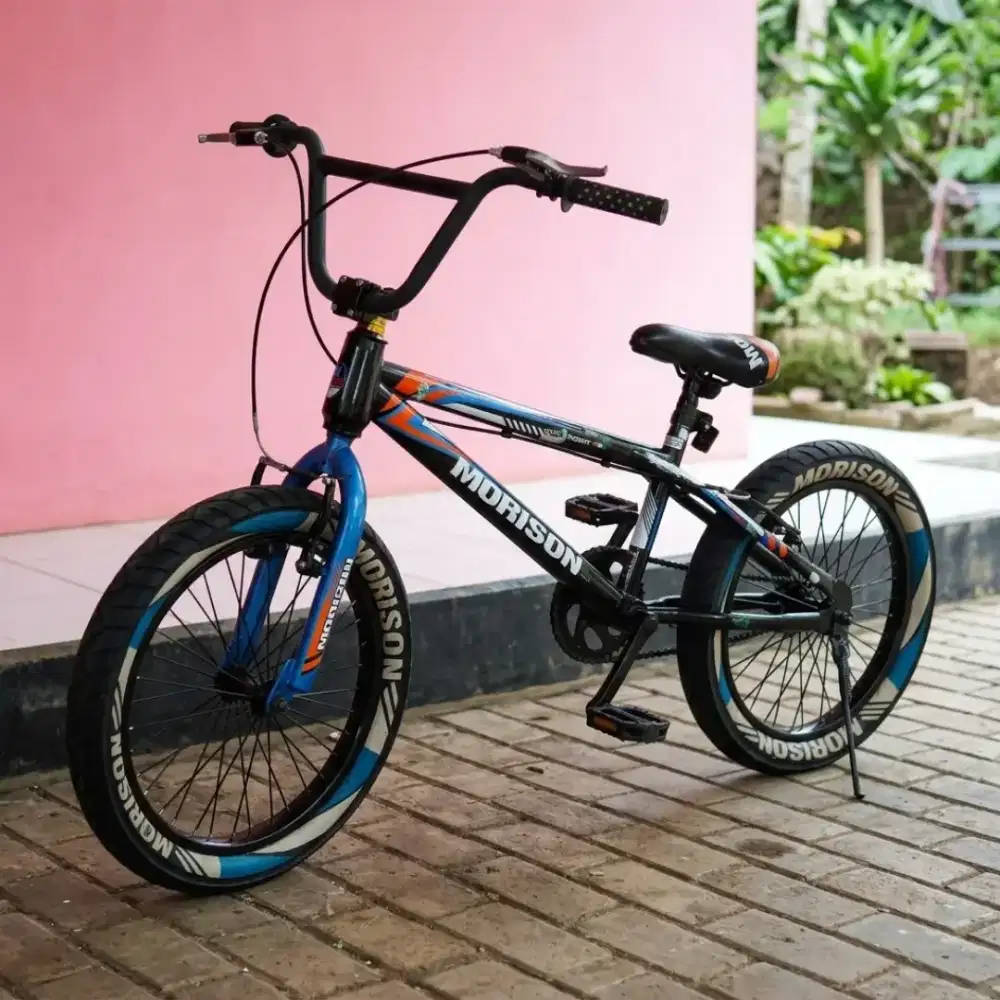Sepeda BMX Morison 20 Inch Mulus Siap Pakai - Ban Tebal & Frame Kokoh