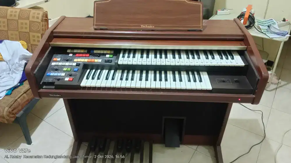 Piano merk technics jual cepat