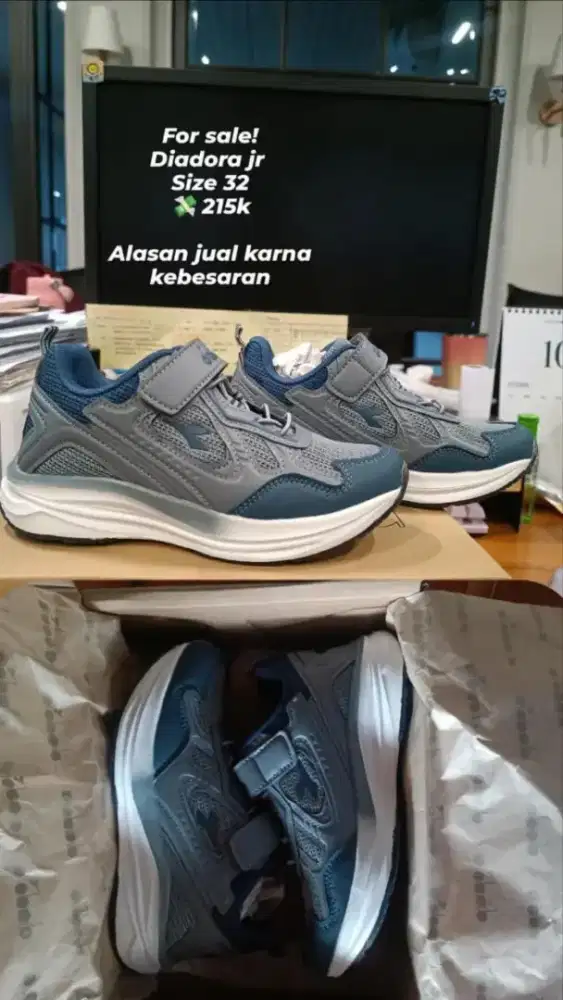 Diadora Ruston JR - Grey