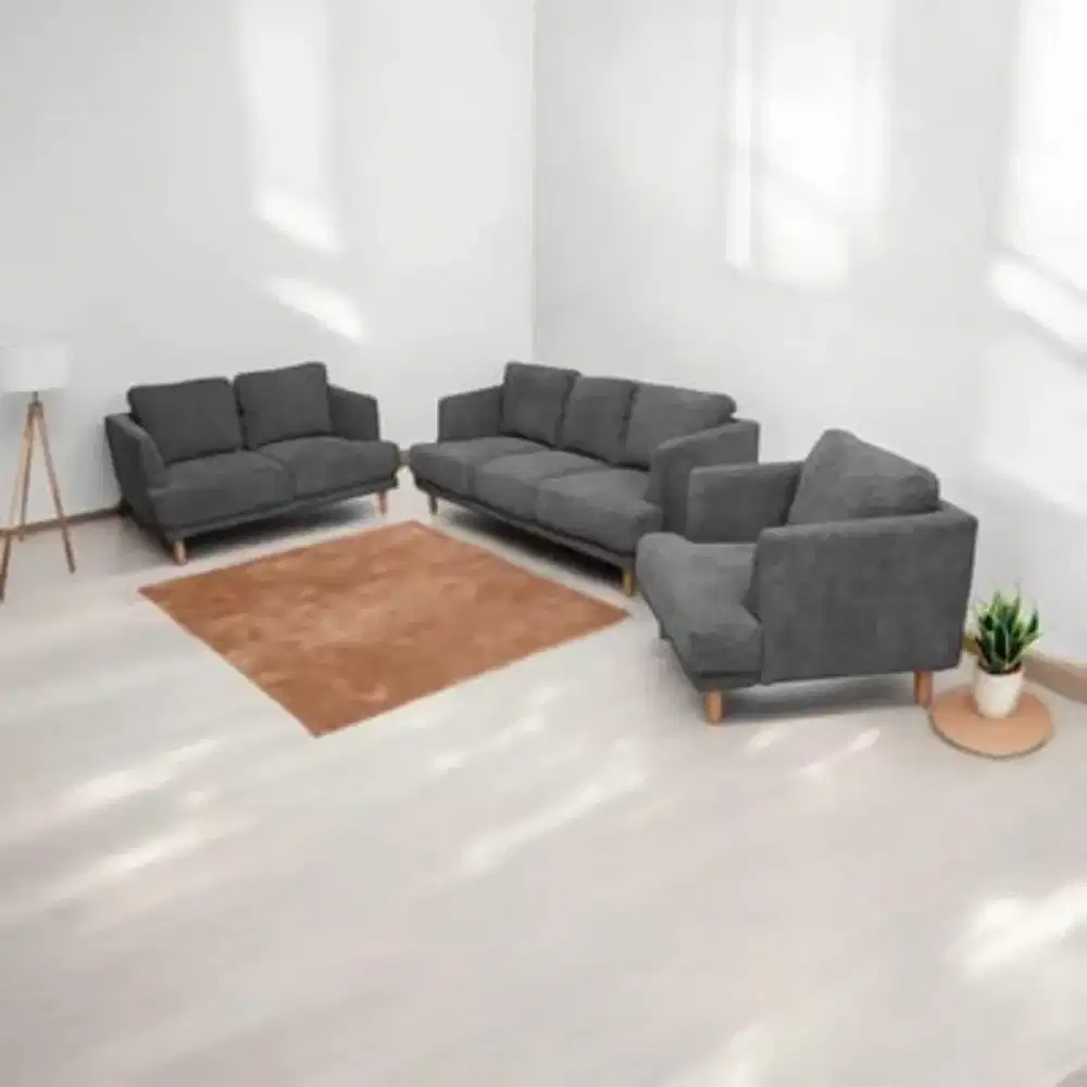 Selma Zuko Sofa Set Fabric (3s+2s+1s)