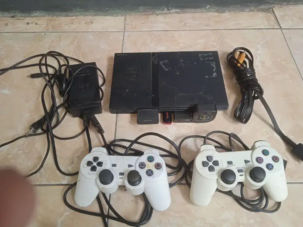 PS2slim sudah bs maen mcbooth normal poris cipondoh