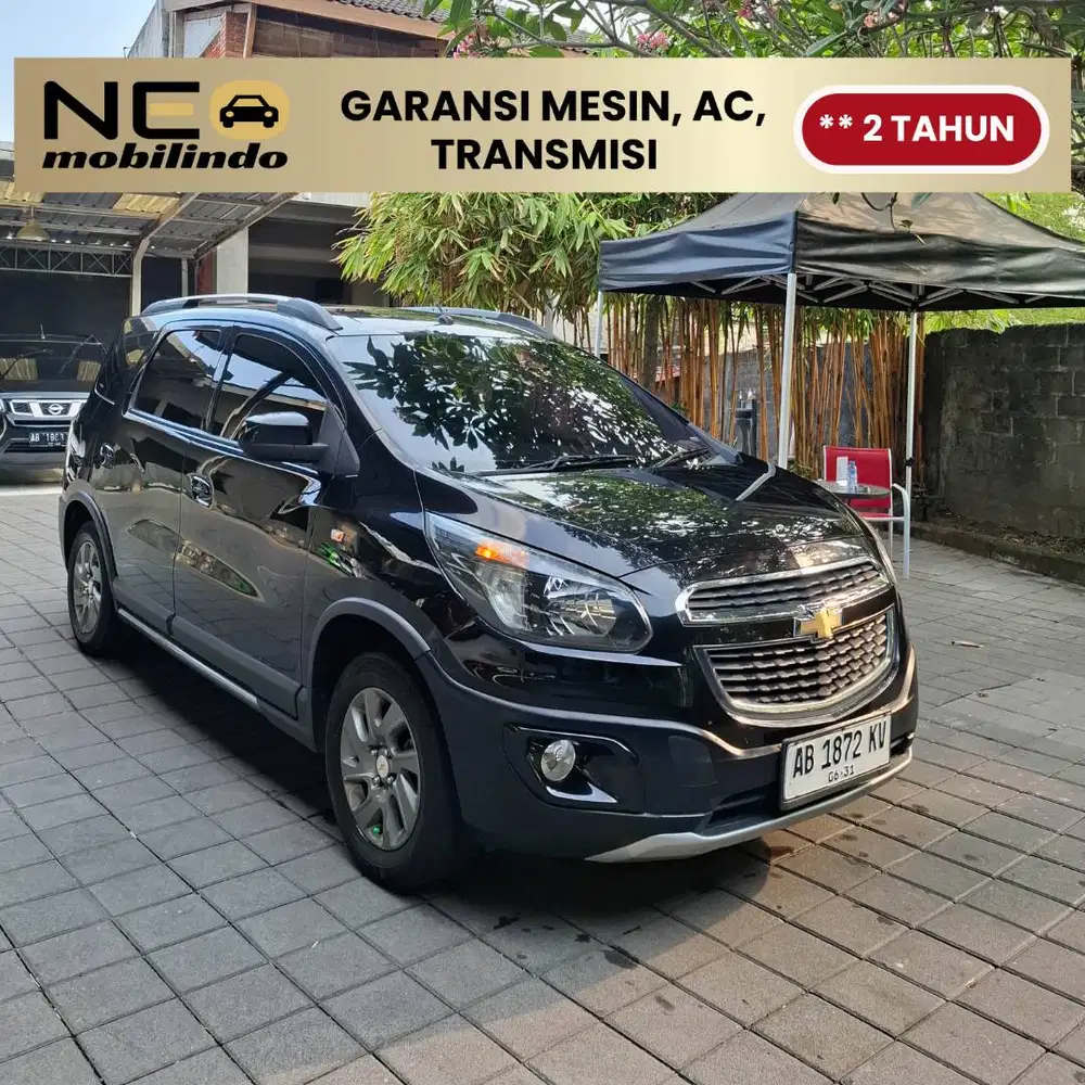 CHEVROLET SPIN ACTIV 1.5 AT 2015 HITAM METALIK