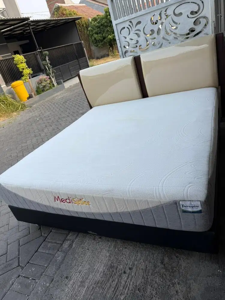 Springbed Medispine uk 180 x 200 kondisi like new