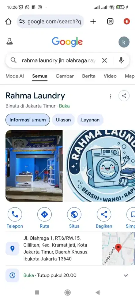 Take over laundry