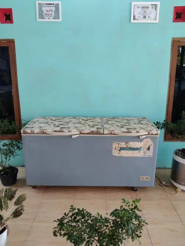 Freezer box besar 600 liter modena
