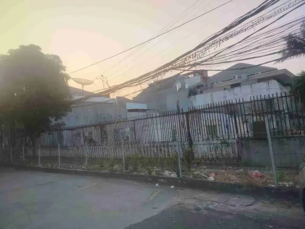 disewakan kavling cantik di Pluit lokasi hook dan di jalan raya