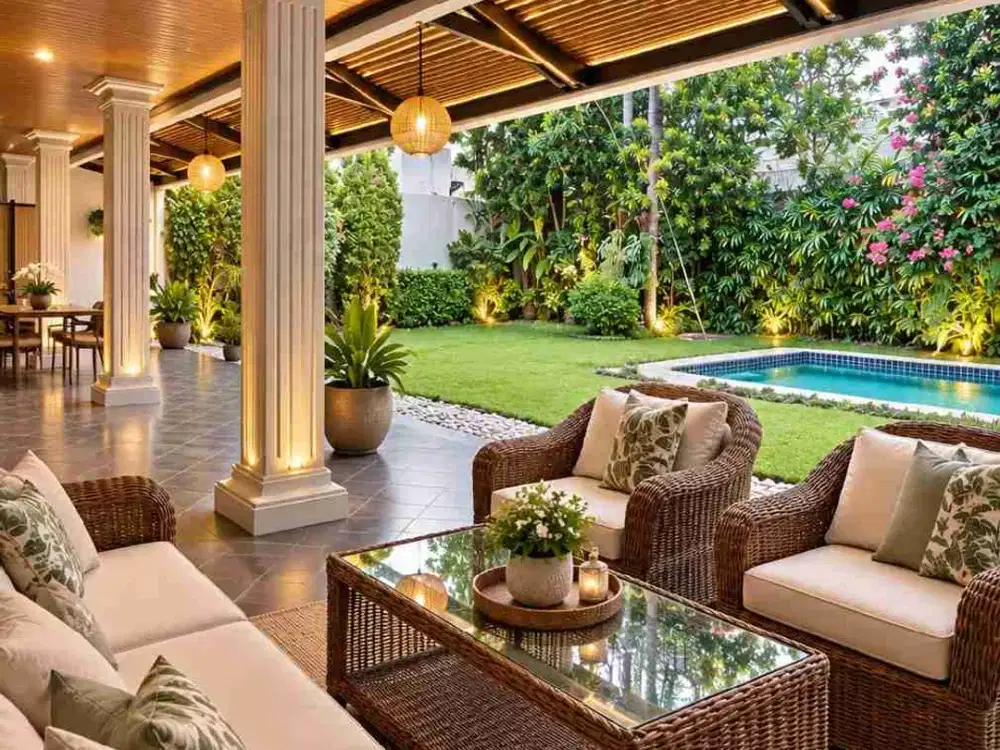 For Rent Nice House Land 690Sqm Build 400Sqm With Swimming Pool In Kemang South Jakarta