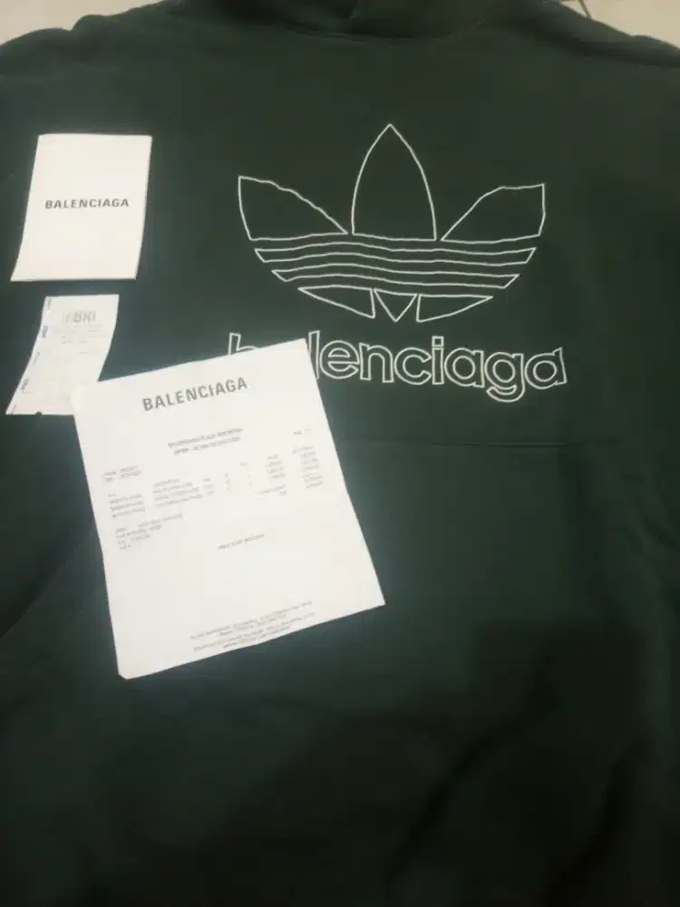Adidas hodie balenciaga original, over sized l,pl pribadi harga nett