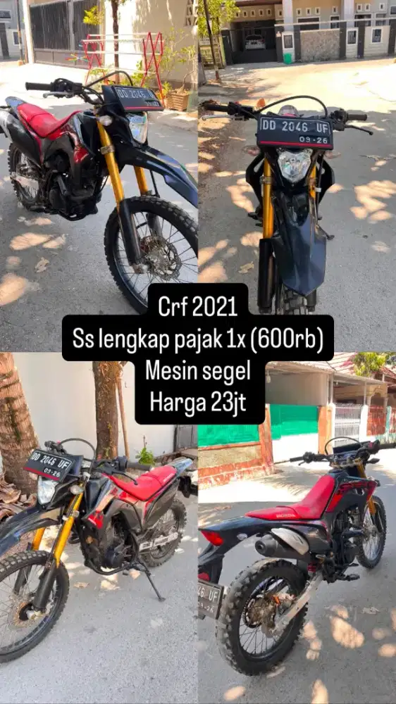 Di jual motor trail