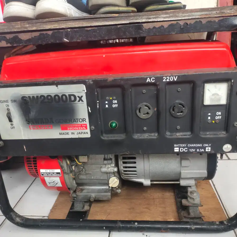 Genset Honda sw2900dx japan