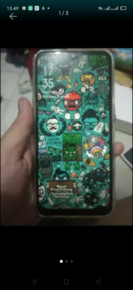 Oppo f9 pro ram 8 Rom 256 GB negoin aja