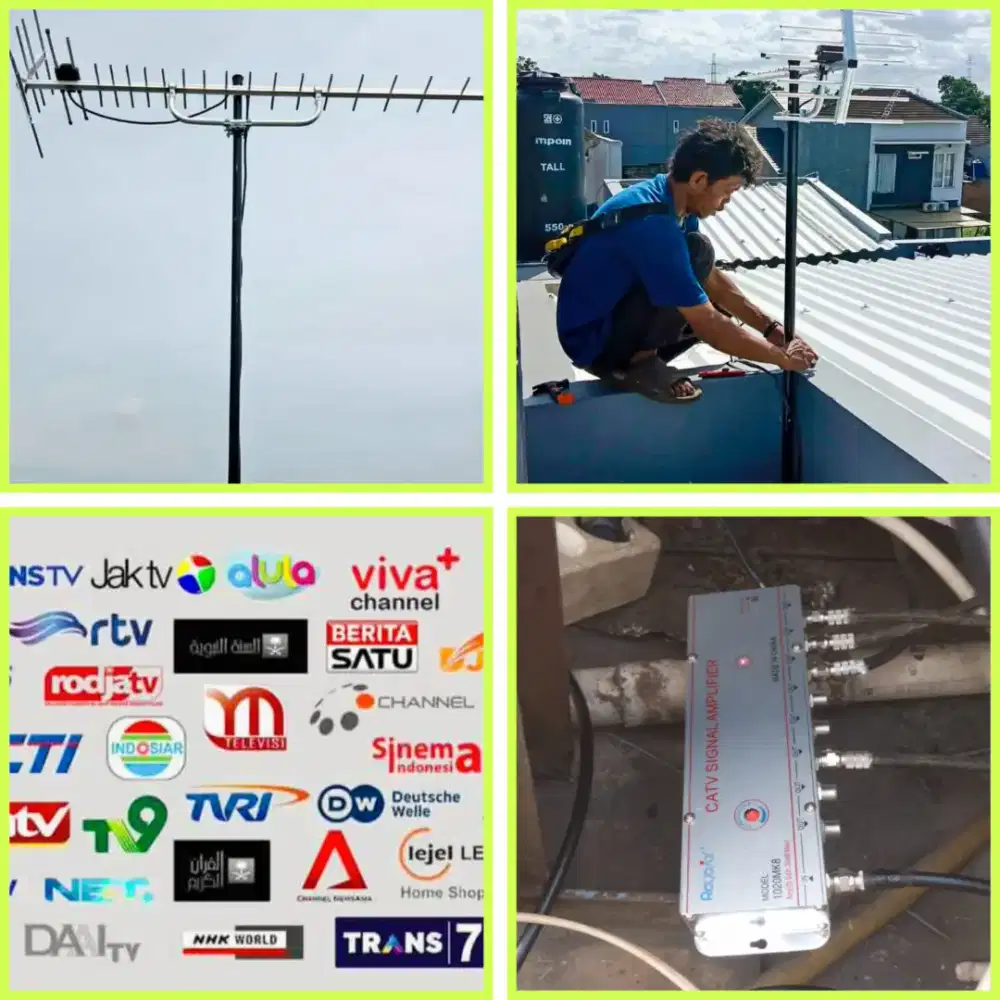 Melayani Jasa Perbaikan Sinyal Antena TV Digital