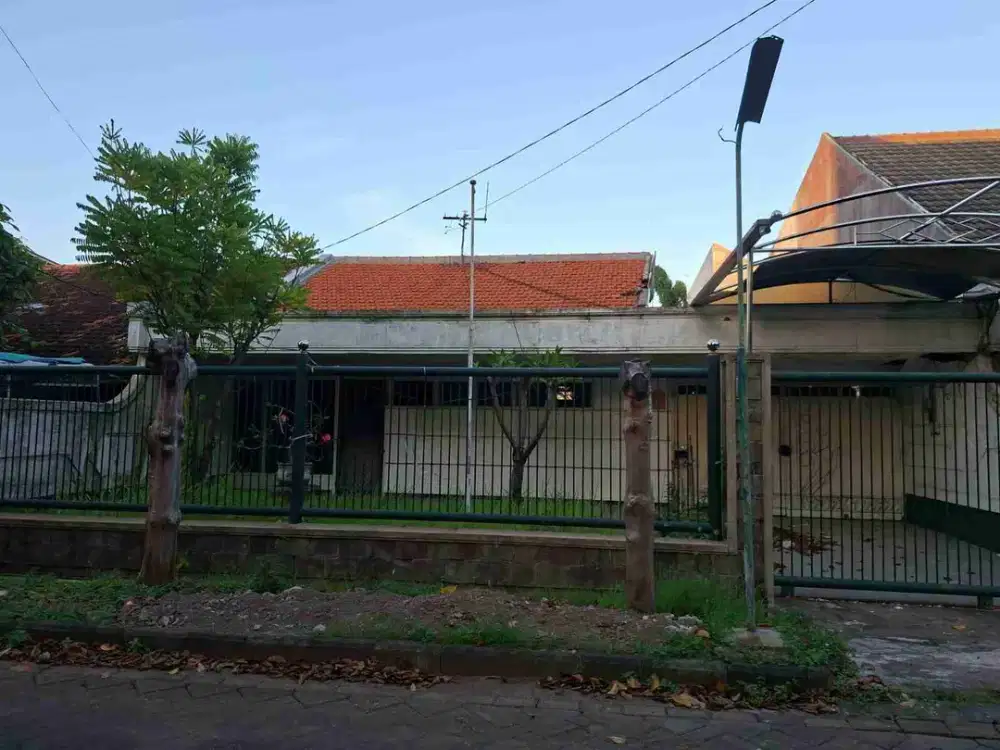 ‼RUMAH HITUNG TANAH‼di Gayungsari Barat Surabaya.