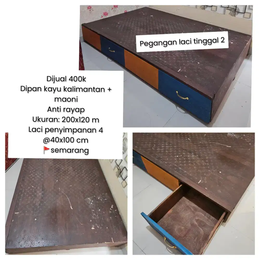 Dipan divan besar untuk kasur 120x200