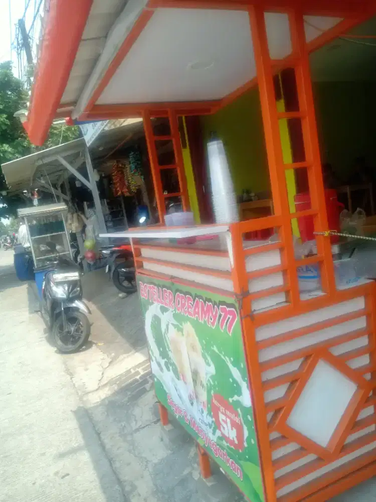 Gerobak jualan bisa buat jualan apa aja