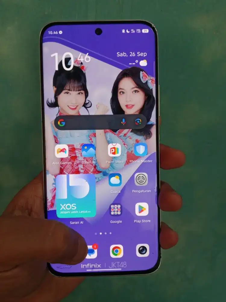 Infinix hot 60 Pro plus 8/256gb Nfc layar lengkung fullset siap pakai