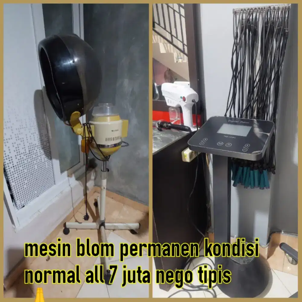 Mesin blow permanent