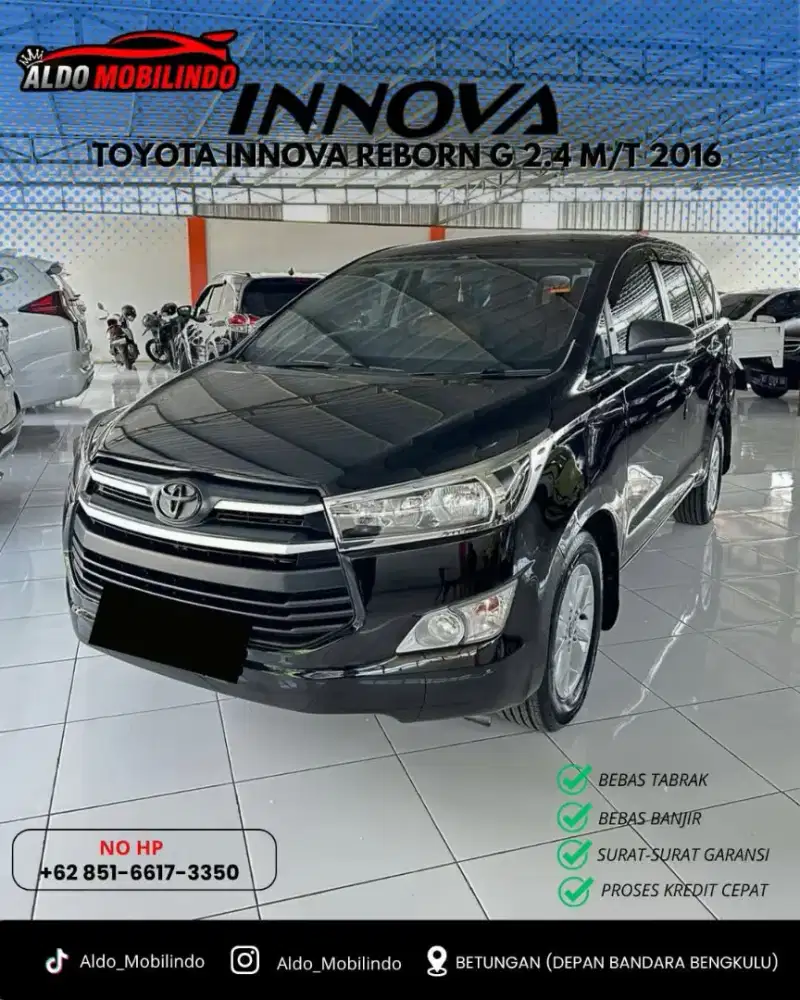 KIIJANG INNOVA G 2.4 M/T 2016