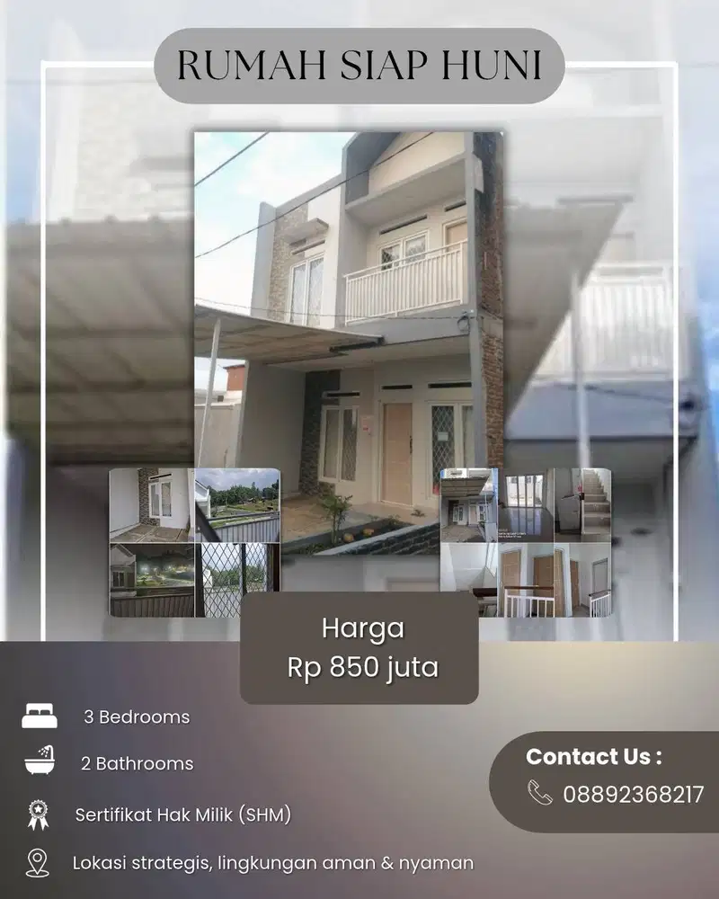Jual Rumah Asri & Strategis