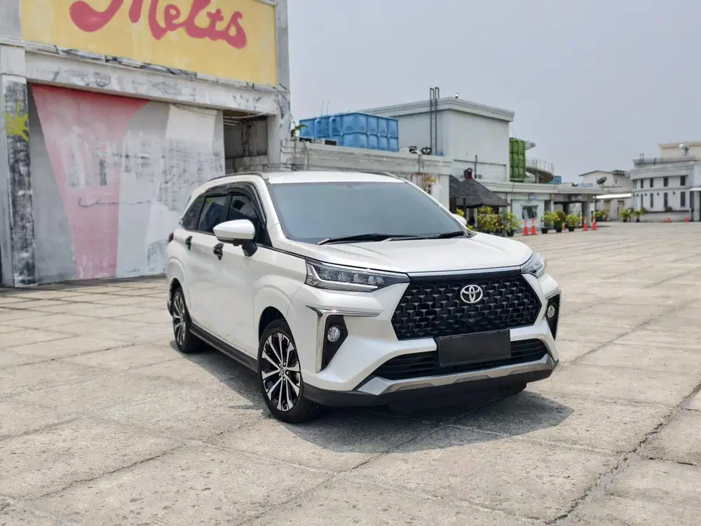 [KM 8.000]TOYOTA AVANZA VELOZ Q CVT AT PUTIH 2025 NON TSS