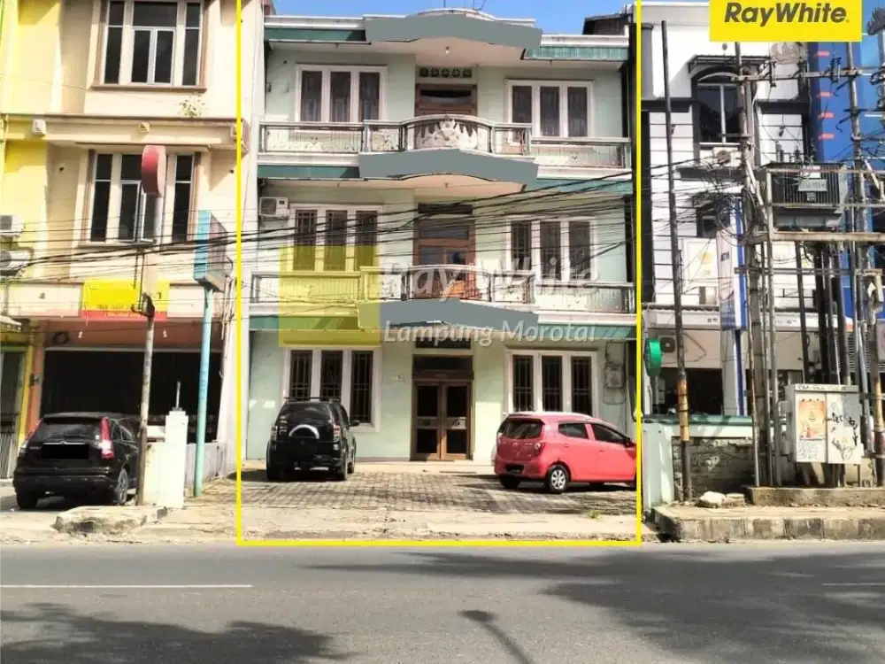 Dijual Tanah dan Bangunan di Enggal, Bandar Lampung (Kode : CC 3846)