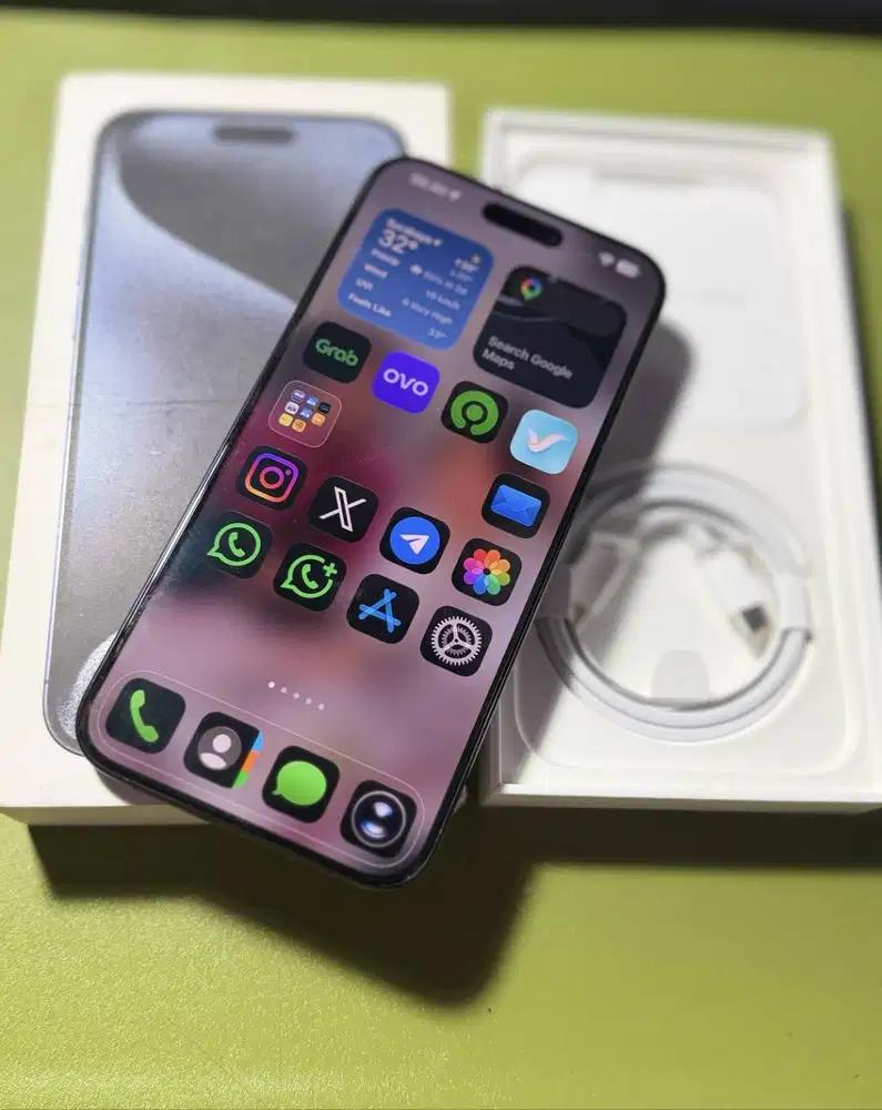 IPHONE 15 PRO MAX DUAL SIM ZA/A HK 256 GB BLUE TITANIUM