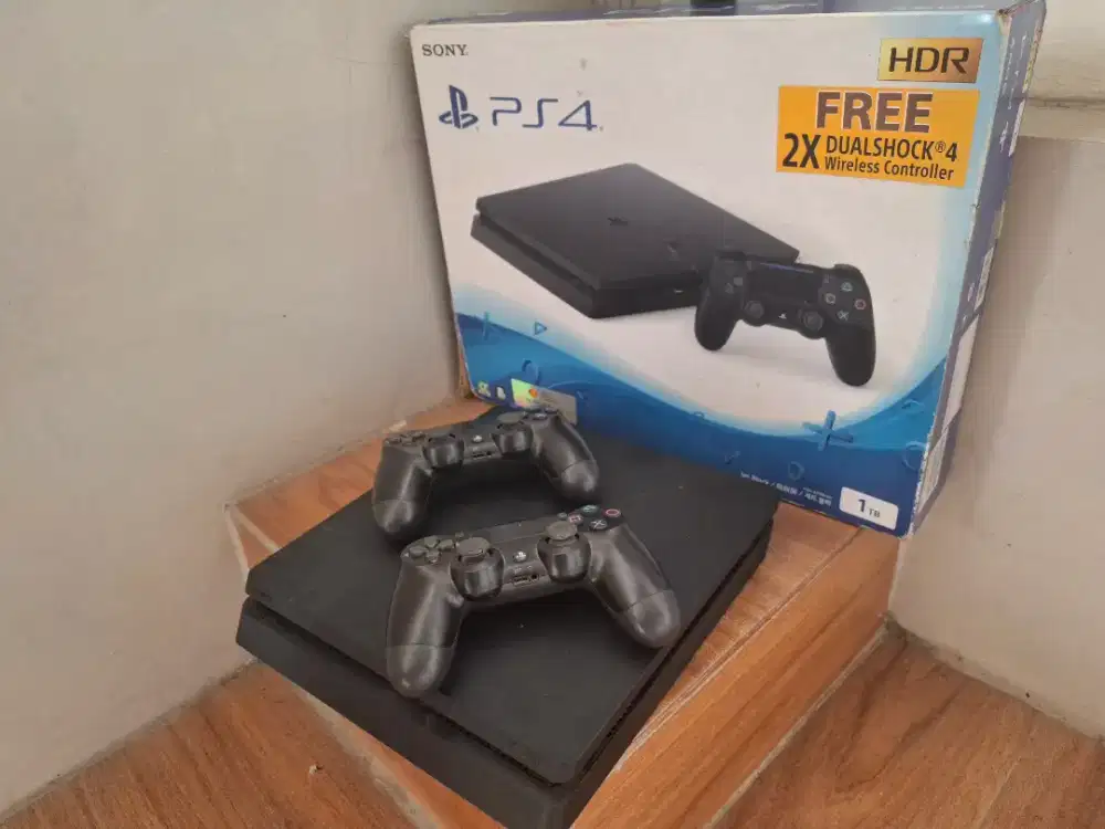 PS4 SLIM 1TB SONY INDONESIA FULLGAME PS 4