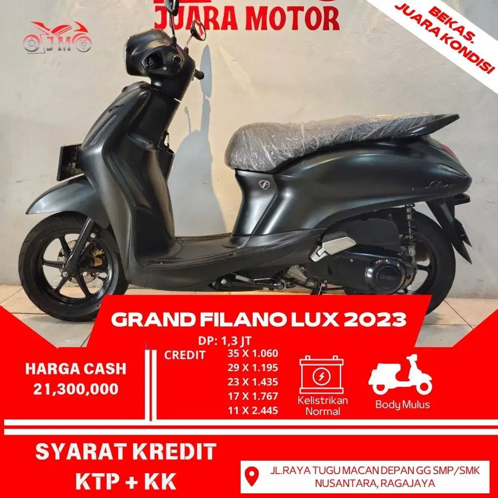 FILANO LUX 2023 KONDISI SIAP PAKAI PAJAK PANJANG KONDISI SIAP PAKAI