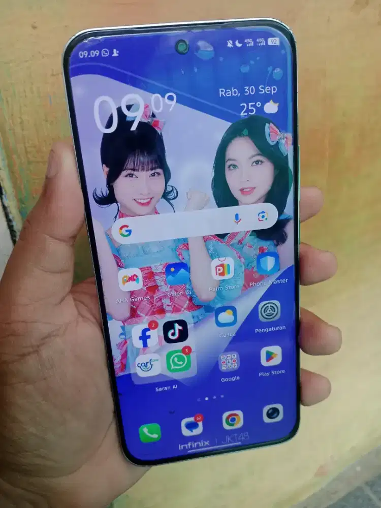 Infinix hot 60 Pro plus 8/256gb Nfc fullset nominus lecet pemakaian