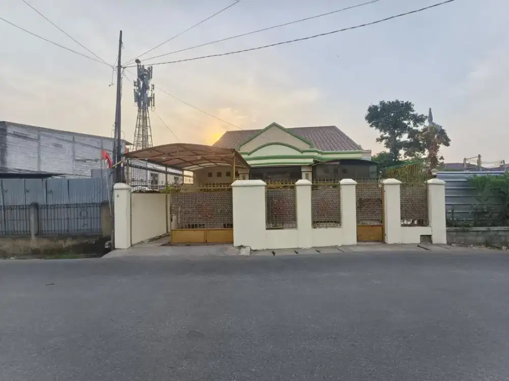 Rumah Pinggir jalan Siap Huni di Bintara Jaya Bekasi
