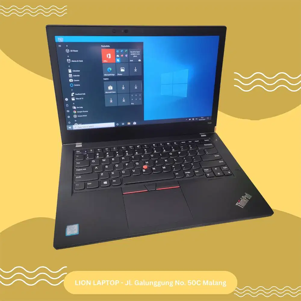 RAM 8GB Core i5 gen 8 Lenovo Thinkpad T480 [03|10]