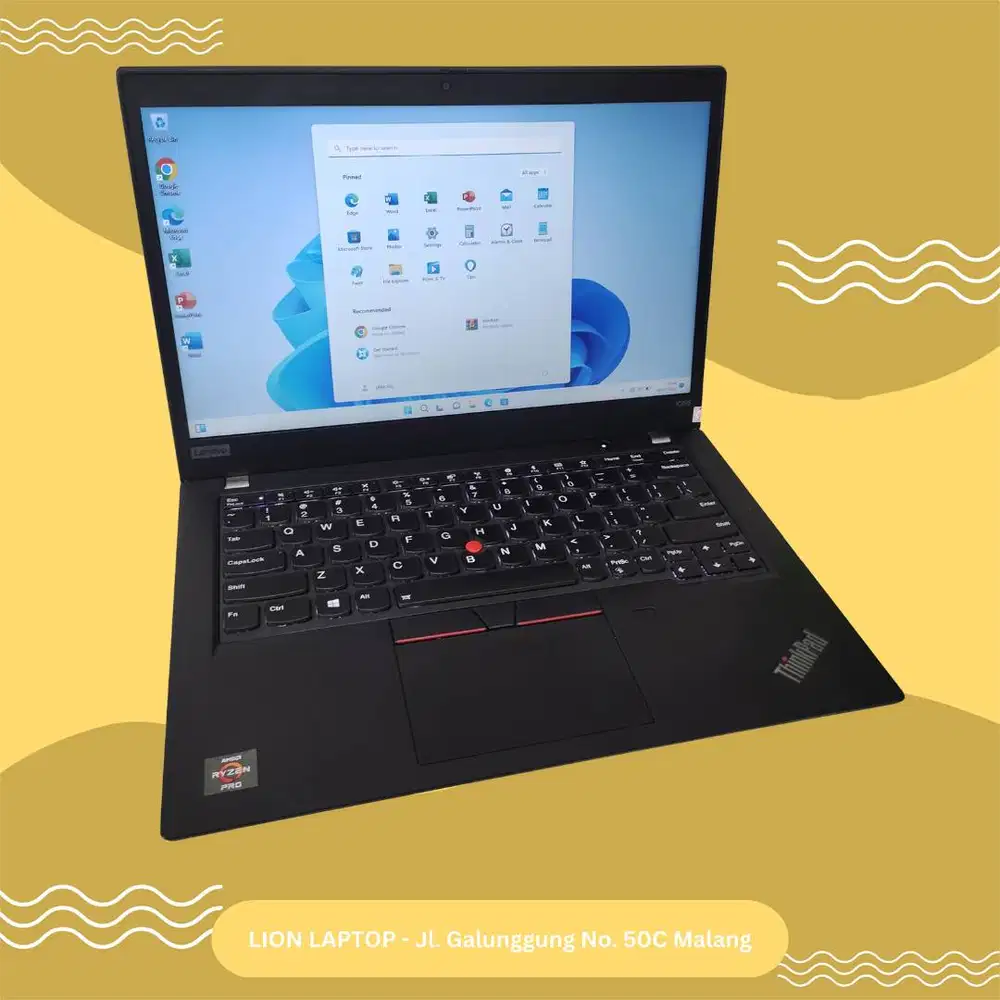 RAM 16GB AMD Ryzen 7 Pro-3700U Lenovo Thinkpad X395 [03|10]