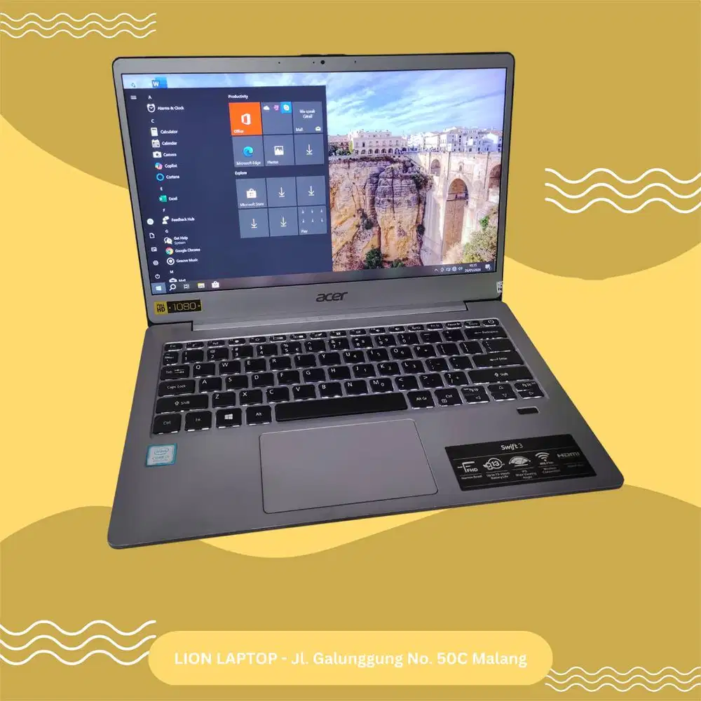 Super Slim Core i5 Gen 8 8/25 Acer Swift 3 SF313-51 [03|10]