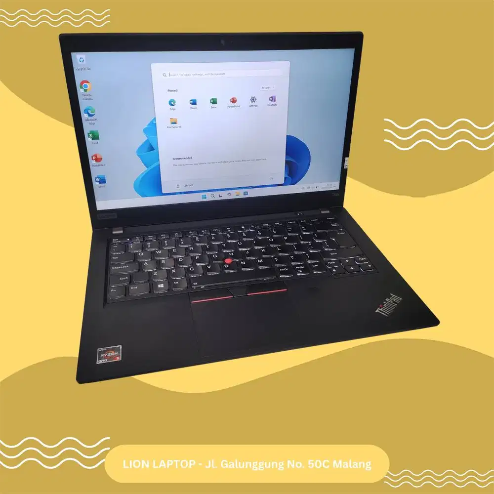 RAM 16GB AMD Ryzen 5 PRO VGA 2GB Lenovo Thinkpad T495 [03|10]