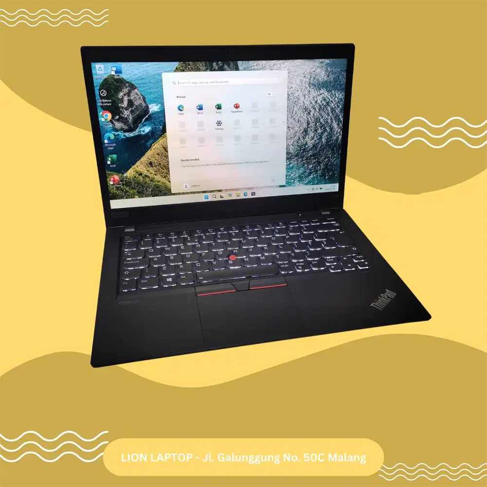 RAM 16GB i5 Gen 11 SSD 256GB Lenovo Thinkpad T14 gen 2i [03|10]