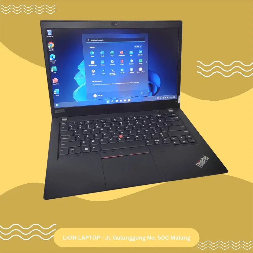 RAM 16GB Core i5 Gen 10 SSD 256GB Lenovo Thinkpad T14 gen 1 [03|10]