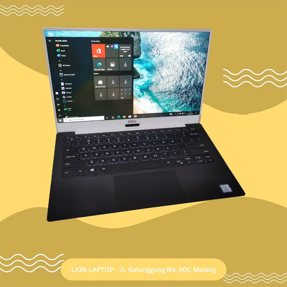 Slim & Ringan Core i5 RAM 8 SSD 256 DELL XPS 13 9370 [03|10]