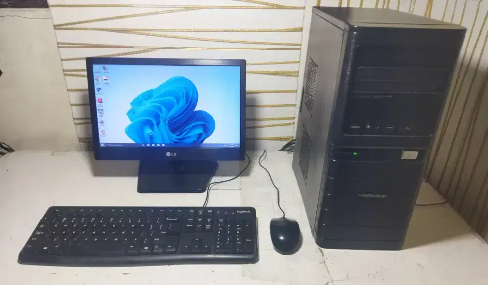 PC Komputer Fullset Core i5 Gen 3/ Ram 6Gb/ Monitor/ USB Wifi